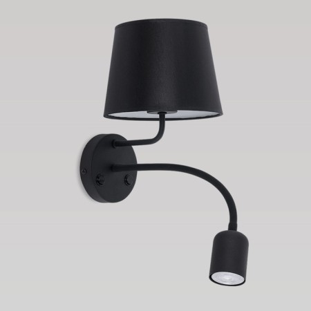 Bra Maja 1x60W+10W E27+GU10 Black