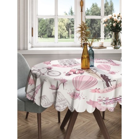 The tablecloth “Parisian love”, round, Saten, d = 150 cm