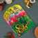 Large cutting board “March 8”, 19.5 × 27.5 cm