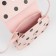 Baby bag on magnet, pink color
