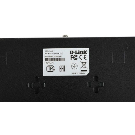D-Link DGS-1008P/F1A 8G 4POE 80W T-shirt Unguided-8