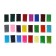 Plastic-polymer clay baked set, Brauberg, 42 colors x 20 g, with accessories