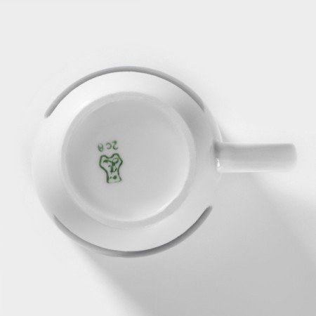 Porcelain mug "Bear", 300 ml, white-3