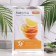 Exfoliating mask-cuts for the legs based on orange, universal size, 1 pair