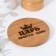 Cover-Cover for the Mug "Tsar", Beech, D 80mm