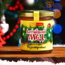New Year's honey Altai Vitamuno, branch, 200 g