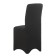 Wedding cover for chair, black, size 100x40cm