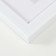 Photo frame Plastic "Mira" 13x18 cm, 641861 White (plastic screen)
