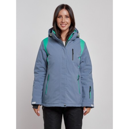 Ski jacket female, size 44, gray color