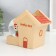 Souvenir Polystone Water Ball Light/for pens "dog at the booth" mix 13x7x17 cm