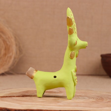Abashevskaya toy "Deer-Solnce", 15x7x15 cm, Kukushkin I.I.-3