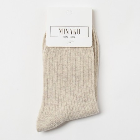 Women's socks minku, col. Bezh, rr 36-39-2