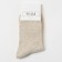 Women's socks minku, col. Bezh, rr 36-39