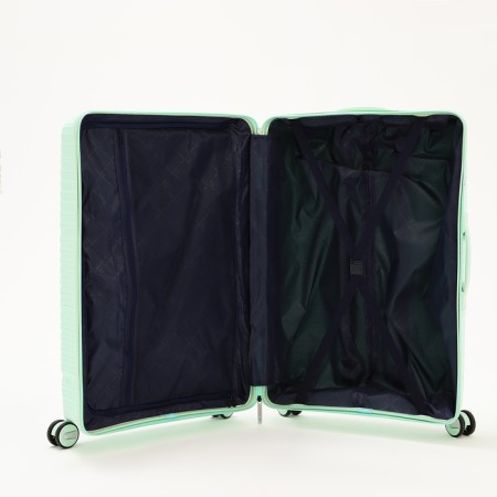 Big suitcase 28 ", lightning department, code castle, 4 wheels, mint color-7