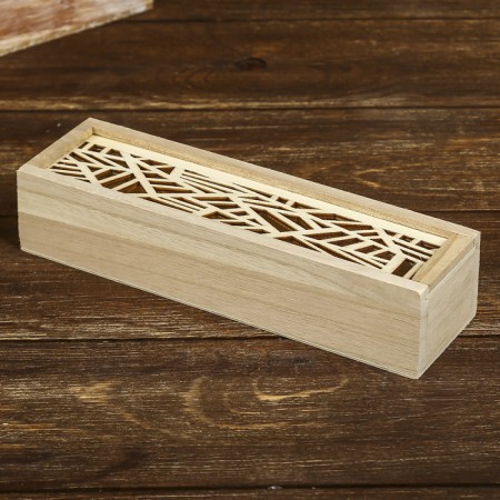 Casket tree for painting "Geometry" 4x19.3x5.5 cm