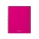 Notebook A5, 80 sheets in a cage on the crest Erichkrause "Neon", plastic cover, elastic band, offset block, whiteness 100%, mix