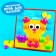 Board game for kids "Funny buttons. Farm ", mosaic, 46 beams, 10 pictures-clings