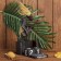 Souvenir tree calendar "Aboriginal with guitar" 23x16x7 cm