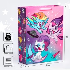 Gift package, 31x40x11 cm, packaging, My Little Pony