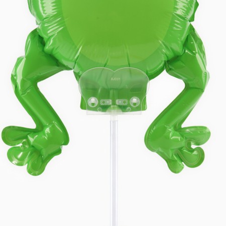Foil ball 14 "Good frog", with a wand-3