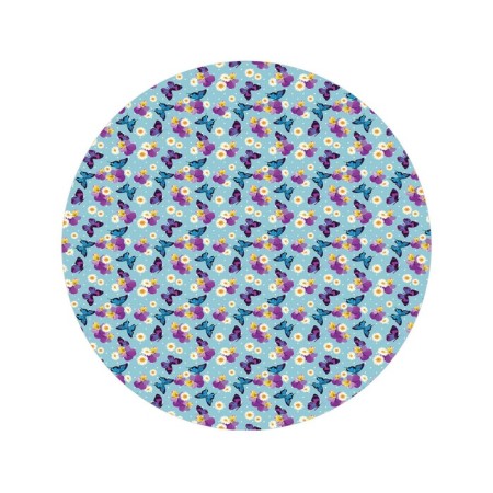 Pareo and beach rug "Spring", d = 150 cm-1