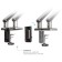 Table bracket for 2 LED/LCD monitors Tuarex alta-22