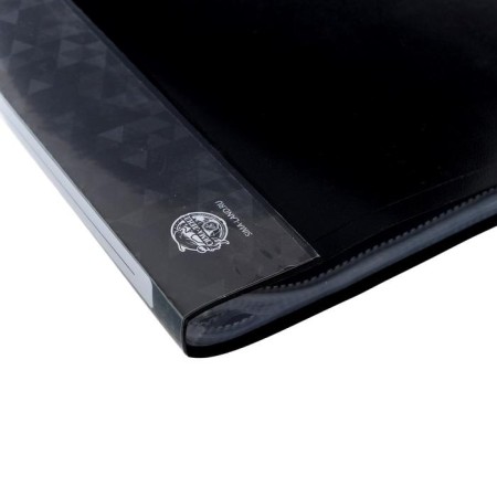 Folder with 60 A4, 500 μm inserts, calligrata, pocket on the spine, black-3