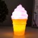 Night Plastic "Ice Cream in a glass" MIX LEDH1 7.5x7.5x14 cm Risalux