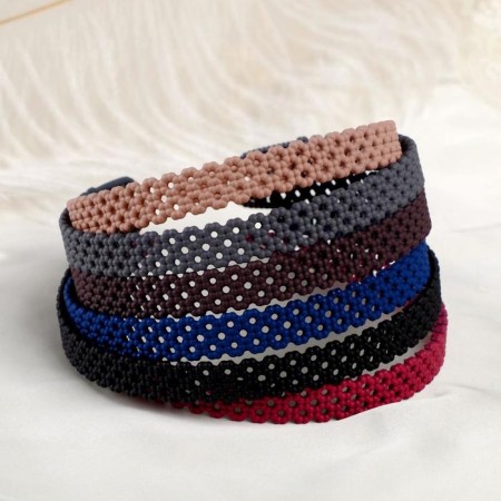 Hair cap "Matte glare" flowers, 1.5 cm, mix-1