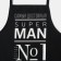 Apron "Ethel" Super man 73x71 cm cm, 100% cotton, sarzha 190 g/m2