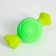 Tennis bone squeak toy for dogs, 10 x 5 cm, green