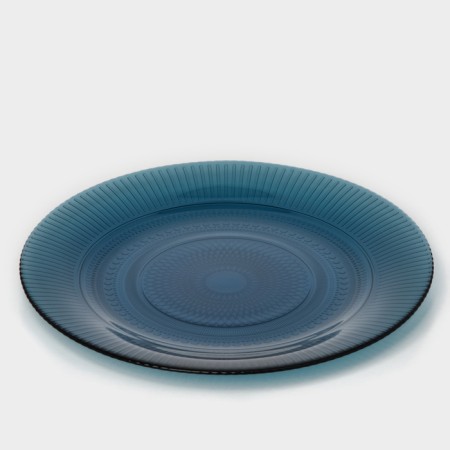 Black lunch plate "Luiza", d = 25 cm-1