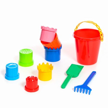 Set for playing the sand, Mix colors-8