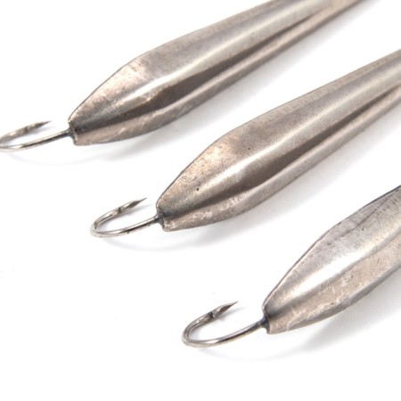 Vertical "Yaman" boat large, size 60 mm, 9.5 g, color nickel-2