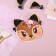 Hairpins for the hair ears "deer", 2 pcs, 4 x 5 cm