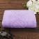 Terry towel "Plait", color lilac, 30x70 cm