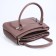 Olivi-tout bag on lightning, brown color