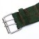 Four-layer reflective collar with a swivel 71 x 5 cm, Osh 55-65 cm, green