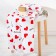 Hearts towel 80x150 cm, 100% cotton, waffle canvas, 160g/m2