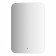 Mirror with Defesto LED backing 21 W, 50x70 cm, IR - switch, warm white light