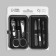 The manicure set "Real Man", 6 items, in a case, in a PVC - box, multi -colored