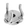 Tundra oil filter, round clamps, type "crab", under square 1/2, 43 - 102 mm 928188