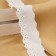 Lace embroidery, 47 mm × 13.7 ± 1 m, white color
