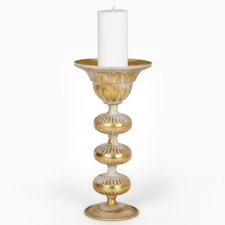 Summary Metal "Tier" for one candle 16 x 16 x 31 cm