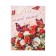 Mini-postcard "for the most" red roses, 9 x 7 cm