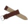 Watch strap, 20 mm, eco -leather, l = 20 cm, brown