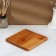 Adelica plate "Classics", 19 × 19 × 1.8 cm, saturated with mineral oil, birch