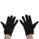 Motorcycle gloves with protective inserts, leather, size l