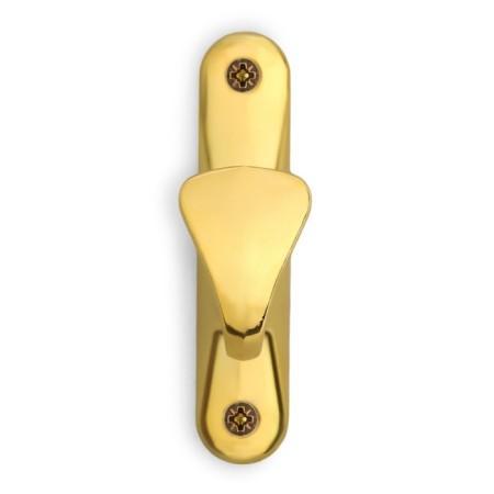 Hook furniture tundra TKO024, one -rod, gold, 2 pcs-2