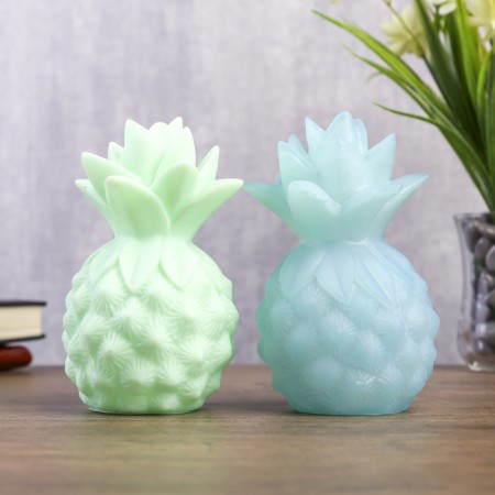 Night Plastic "Pineapple" MIX LEDH1 8x8x13 cm Risalux-8